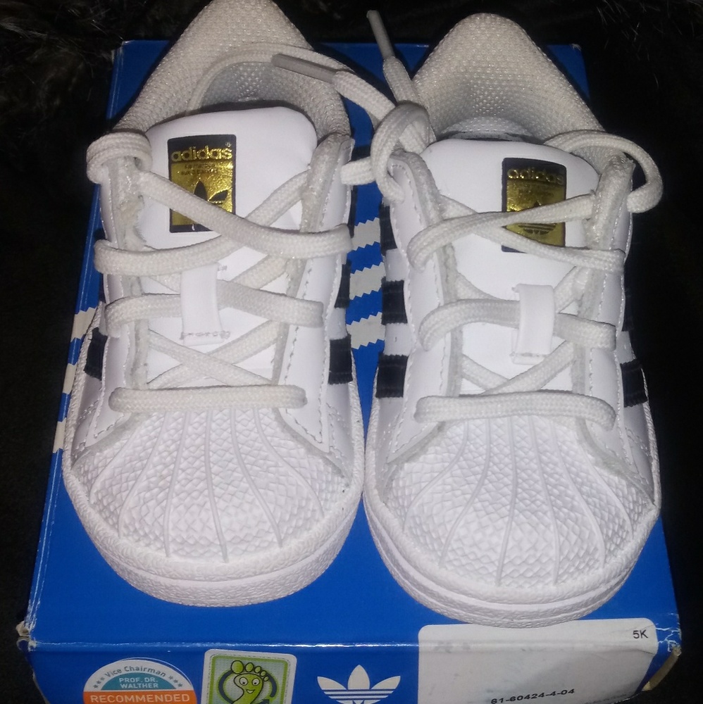 Adidas Superstar Toddler size 5